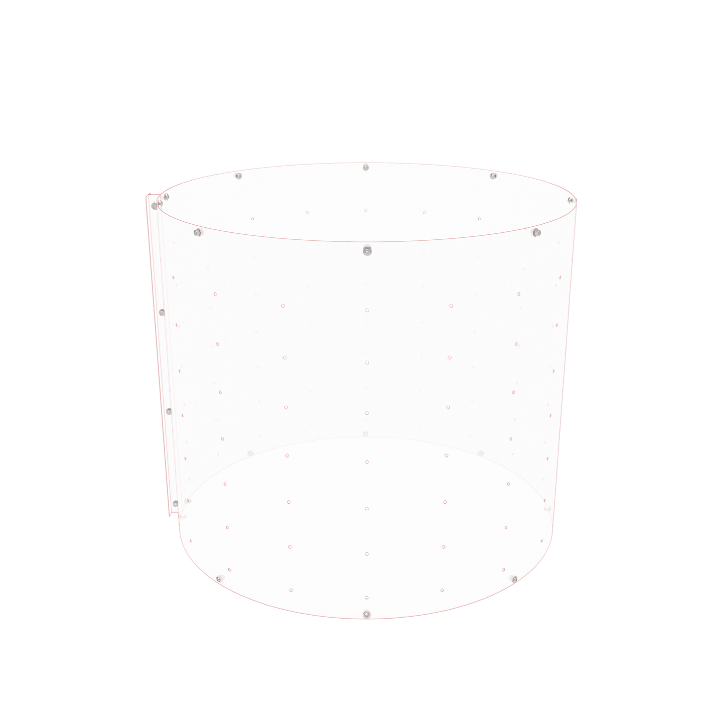 Hardware Kit for LIVELY LBP24R Bait Pen Replacement Sidewalls β Durable Fasteners for Easy Installation.