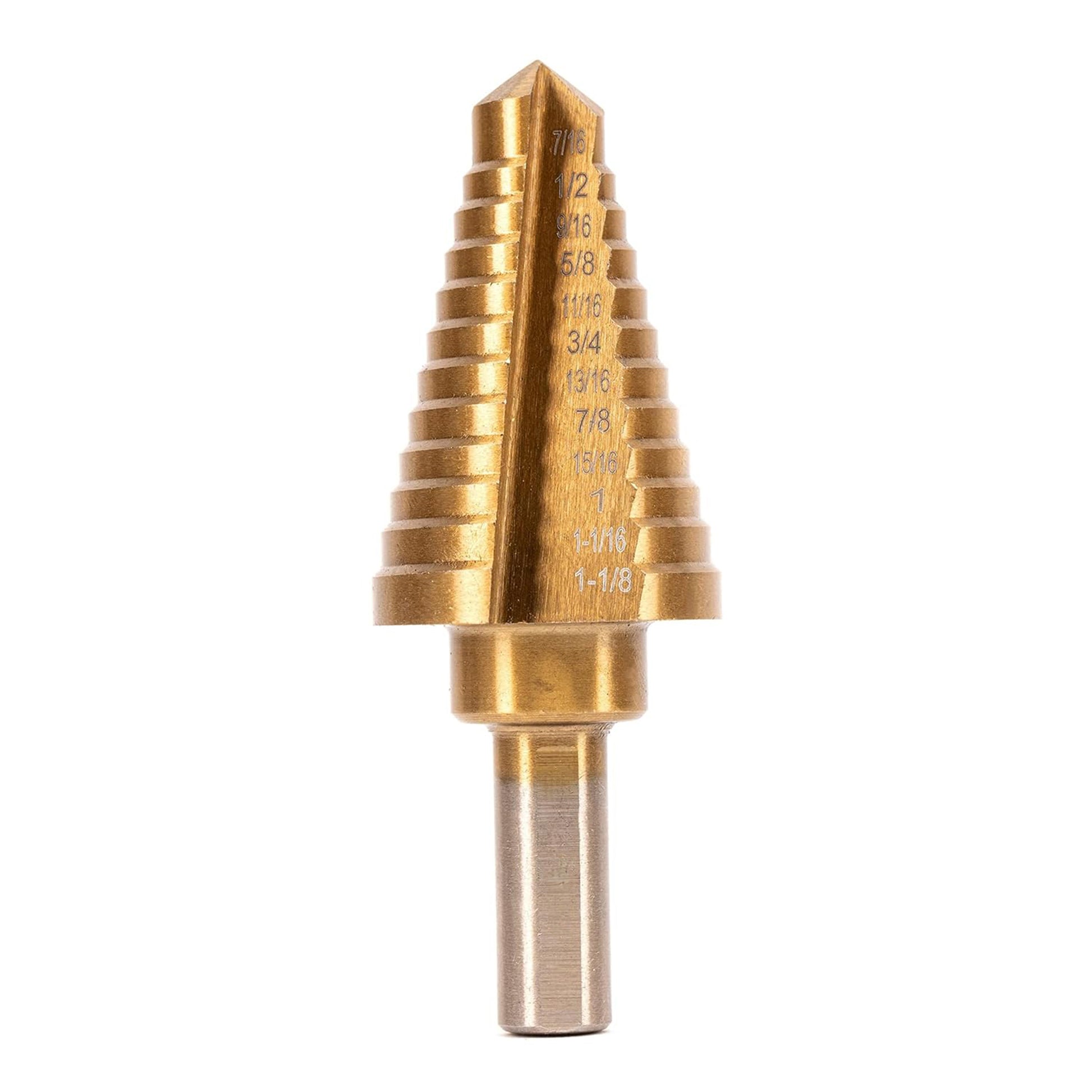 Step Bit for LIVELY Bait Pens – Precision Drill Bit for Customizing Water Flow Holes.